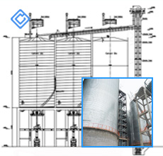 Заказное проектирование стальных силосов