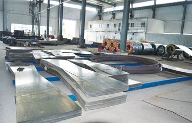 steel coil and steel sheet for making silo