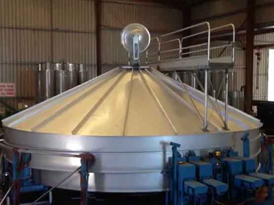 antimonous oxide steel silo