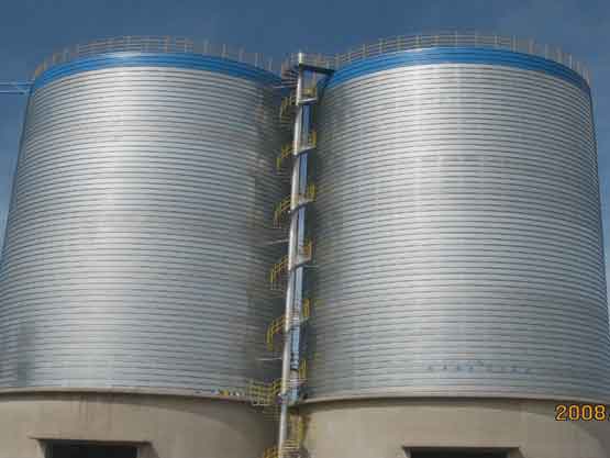 bran steel silo