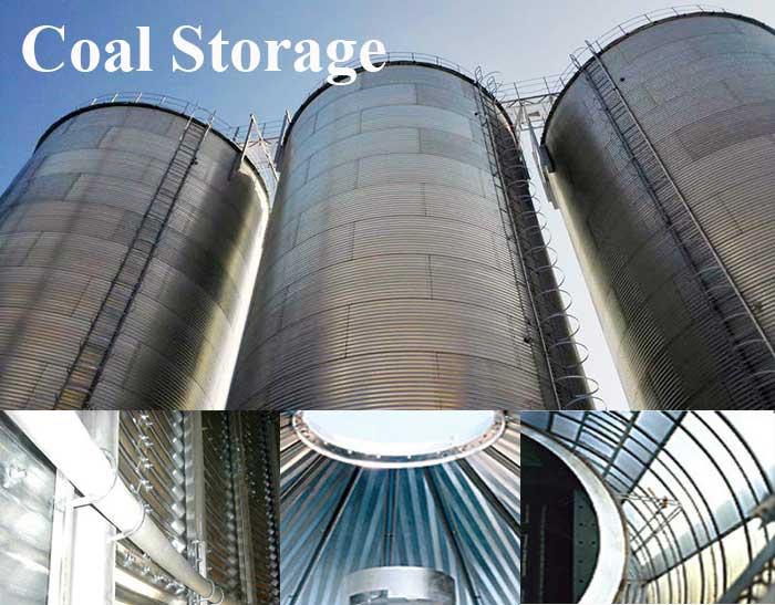 coal storage silo