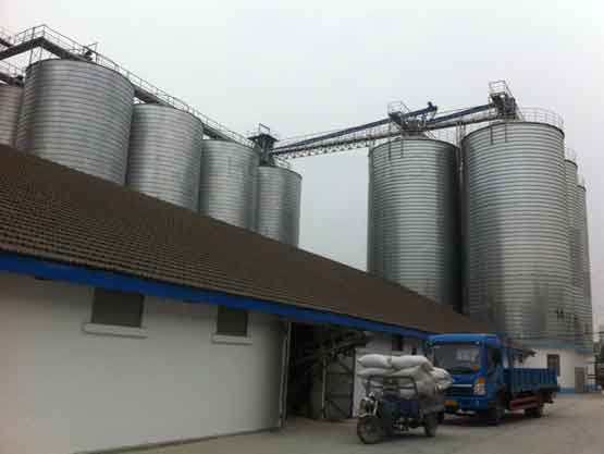flour storage silo
