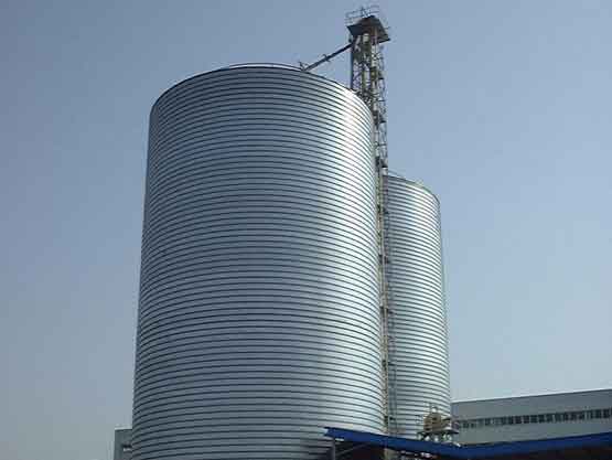 flour storage steel silo
