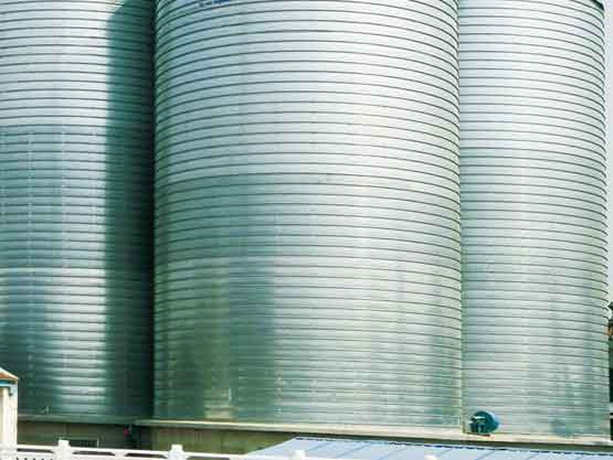 grain silos