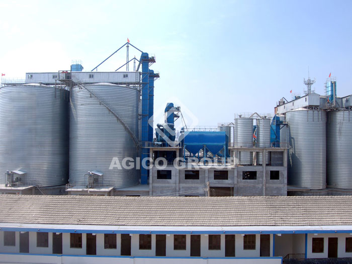 industrial powder silo project