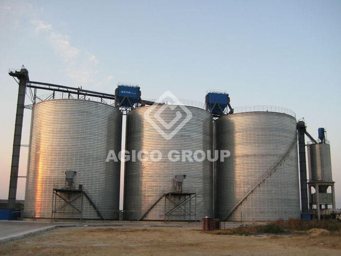 industrial powder silo project