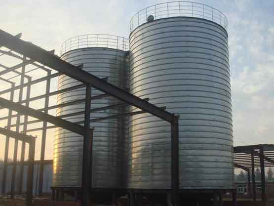 lime storage silo