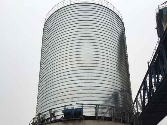 sludge treatment silo