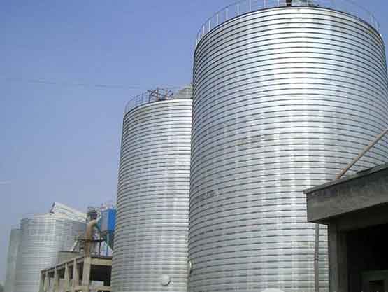 steel silo for limestone