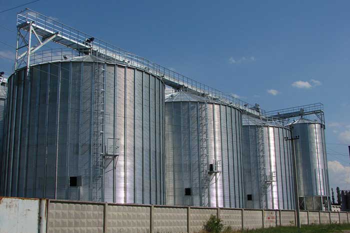 steel silo provided by flyer