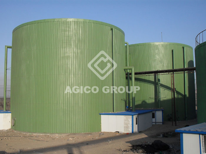 wastewater silo project